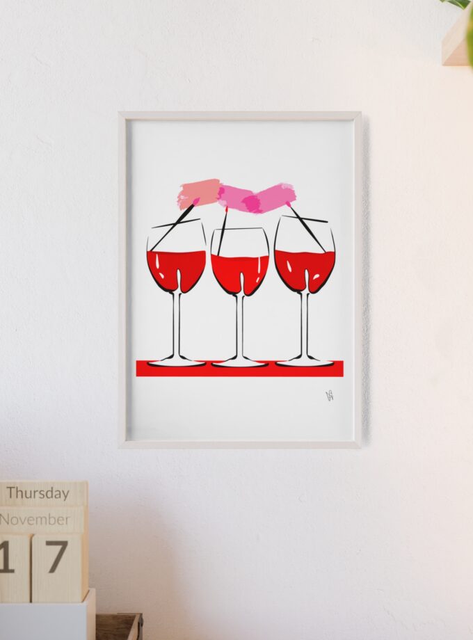 It's A Date Poster, Framed