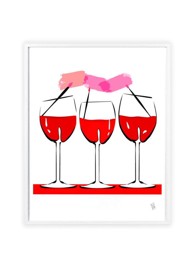 It's A Date Poster, Framed