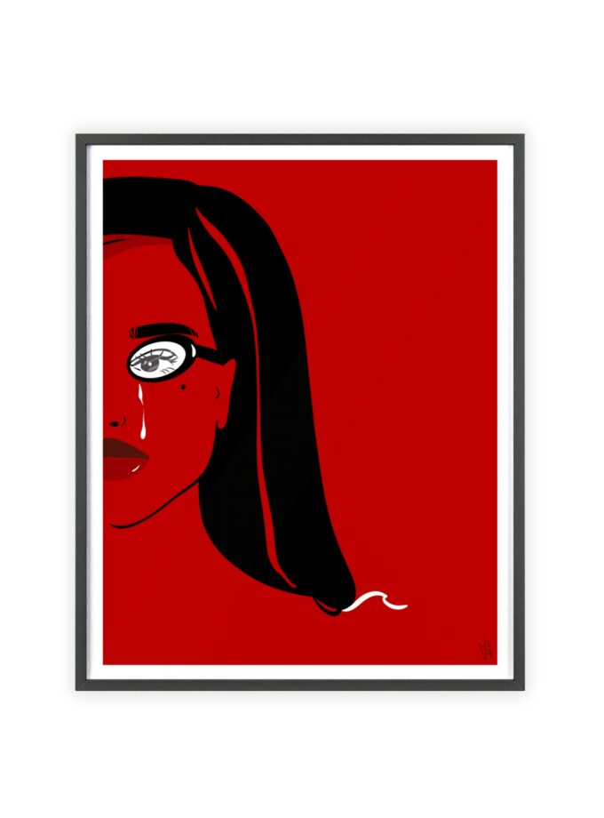 Writer Poster, Framed