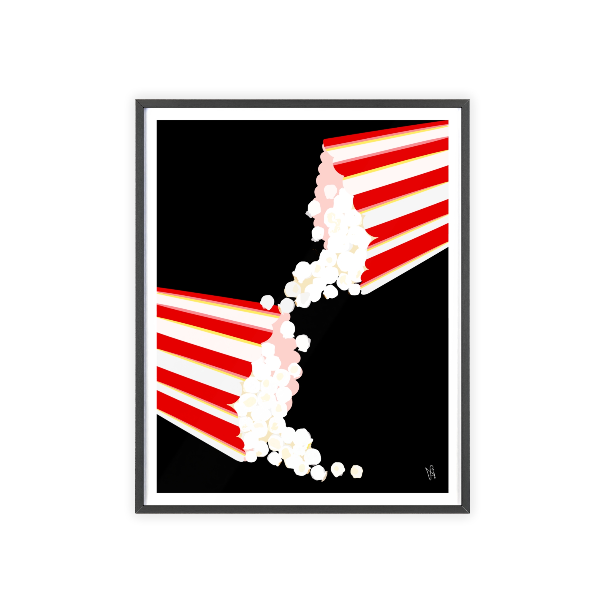 September Date Poster, Framed