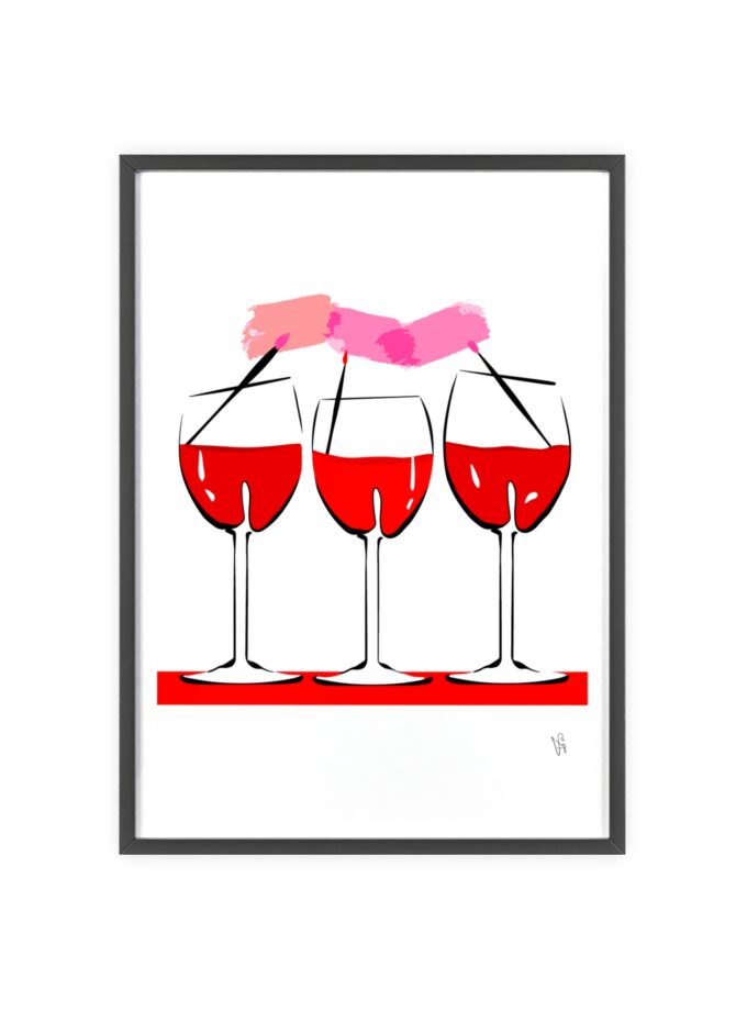 It's A Date Poster, Framed