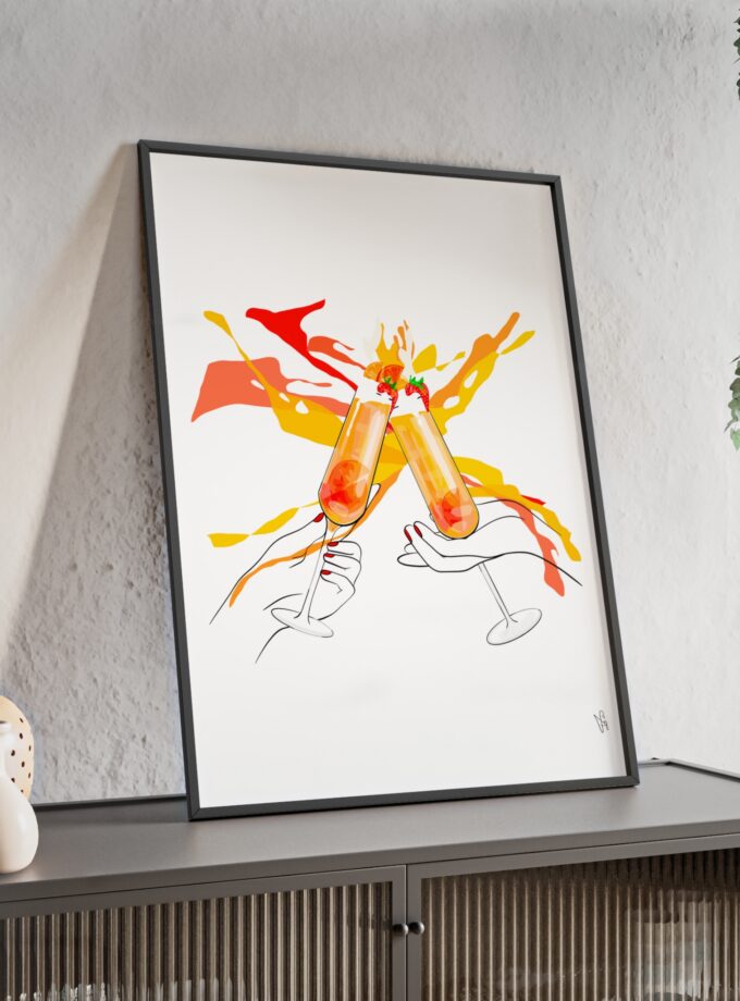 Good News Poster, Framed