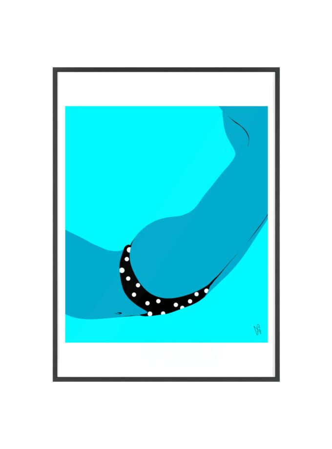 Dive In Poster, Framed