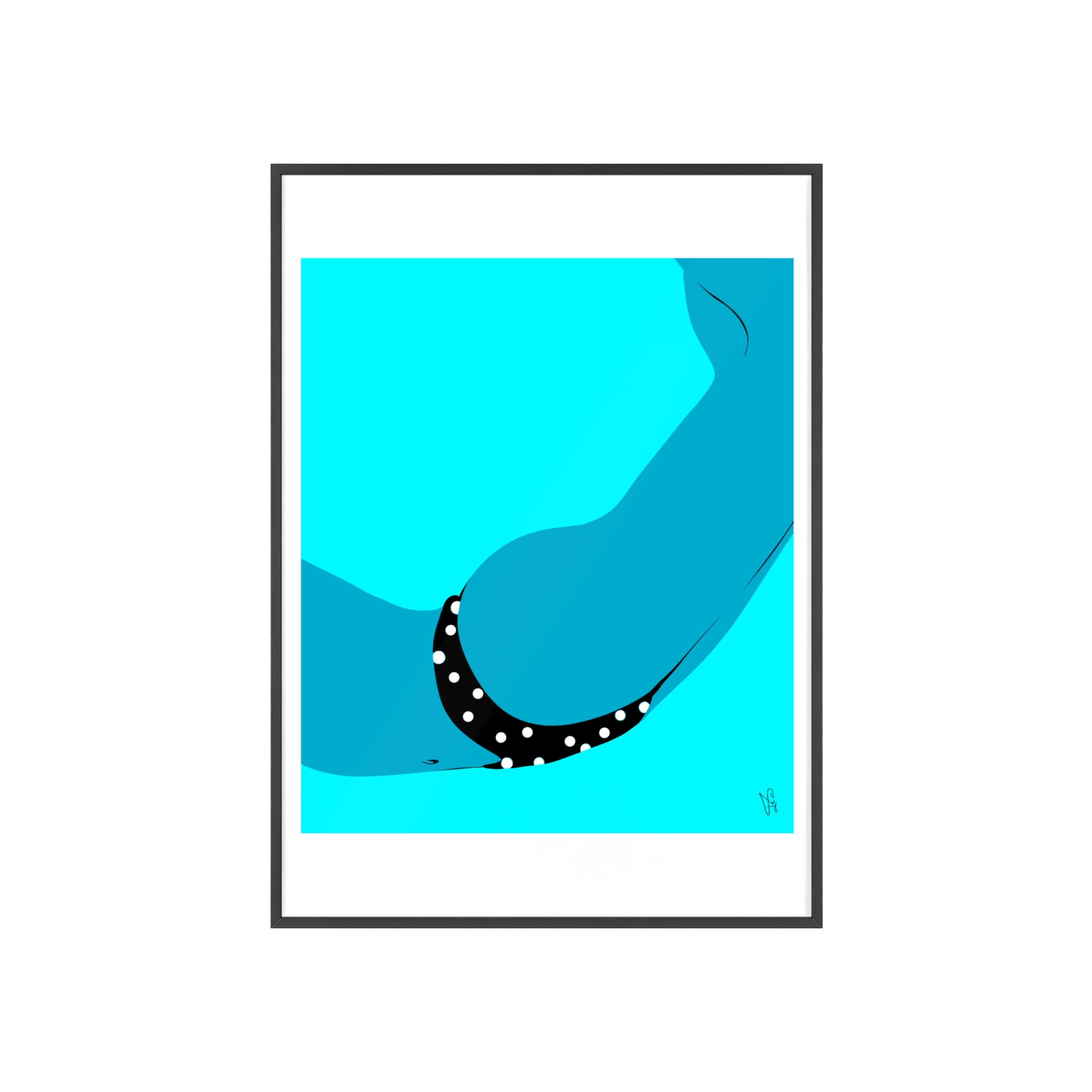 Dive In Poster, Framed - Image 17