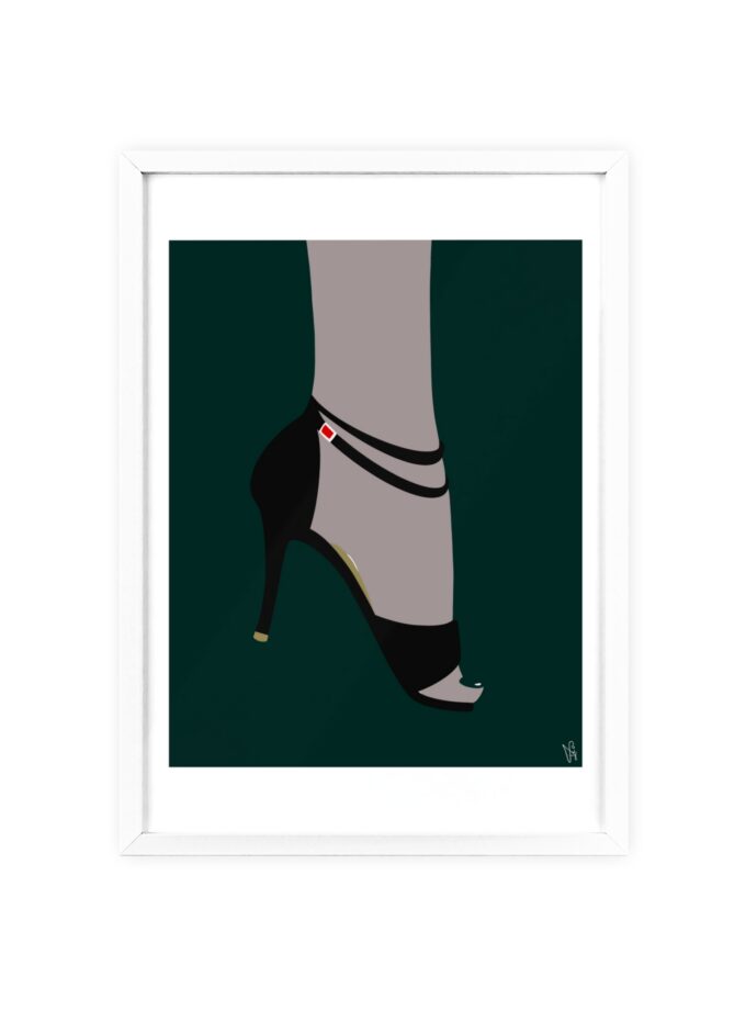 Emerald Poster, Framed