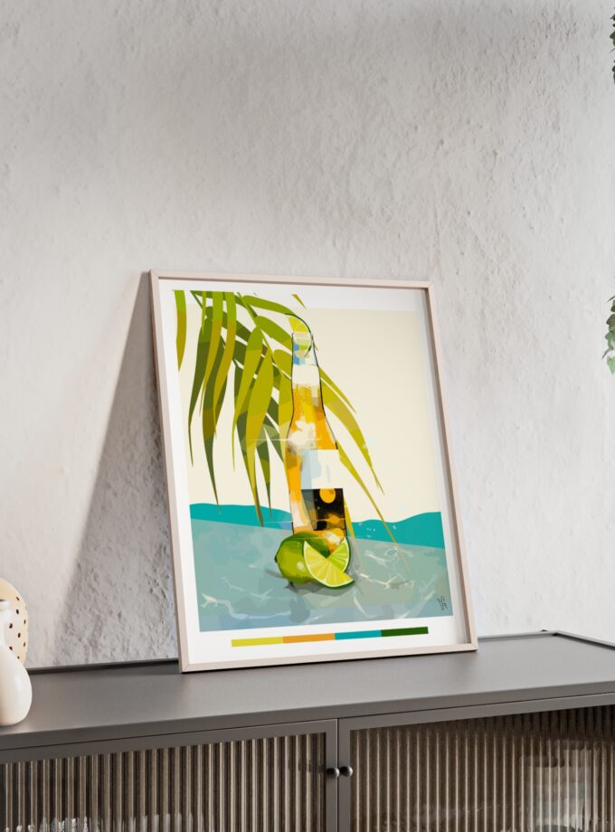 Beer In Kraljev Gaj Poster, Framed