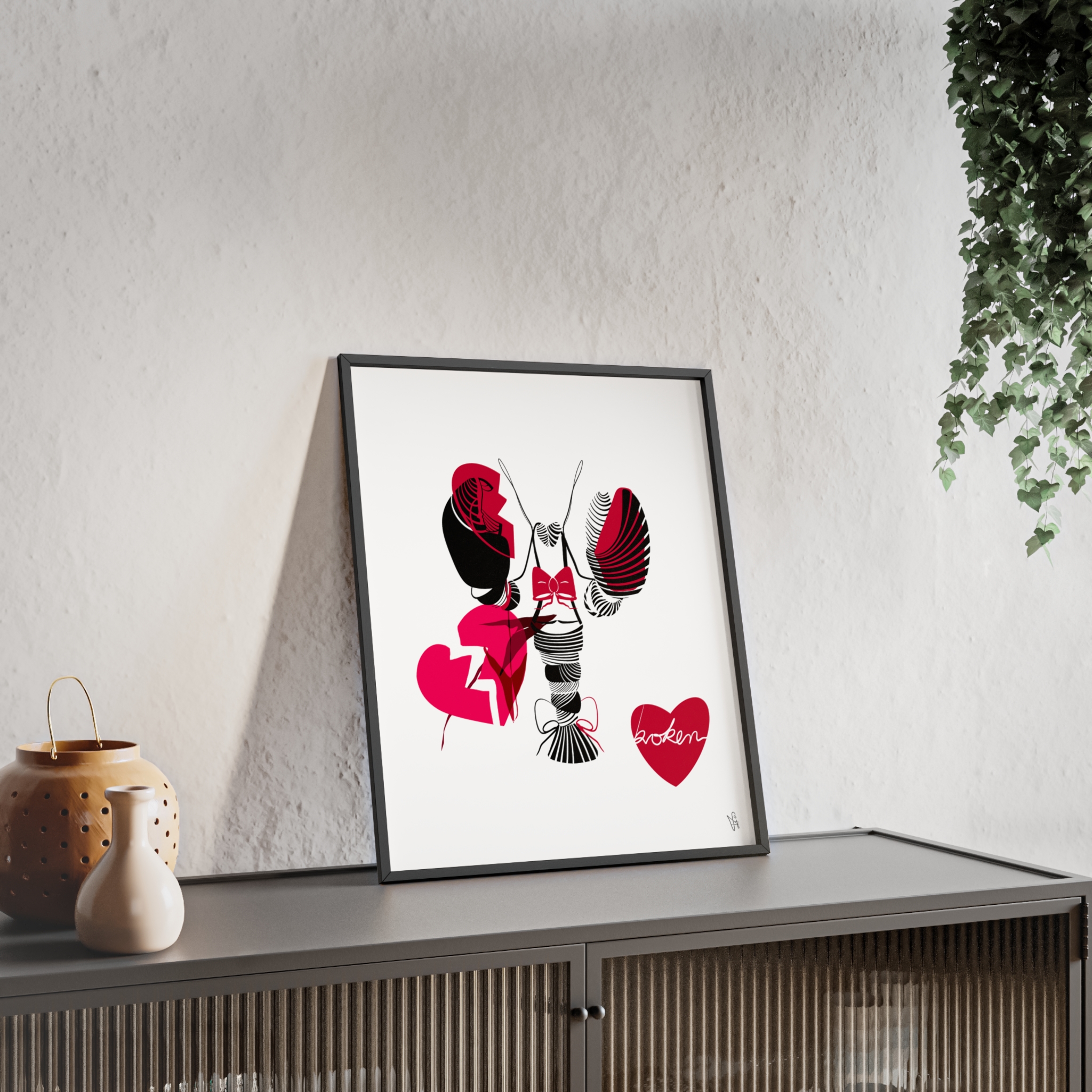 Heartbroken Poster, Framed - Image 3