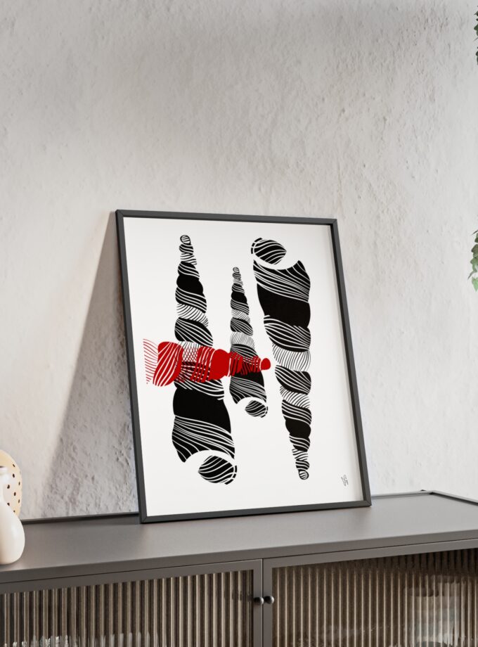 Clash Poster, Framed