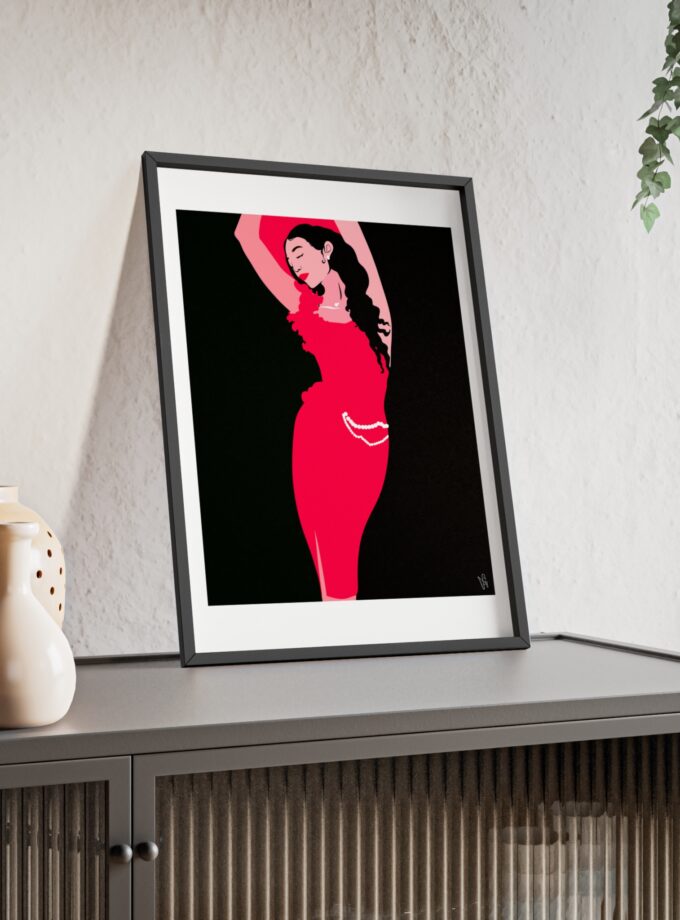 Goddess Poster, Framed