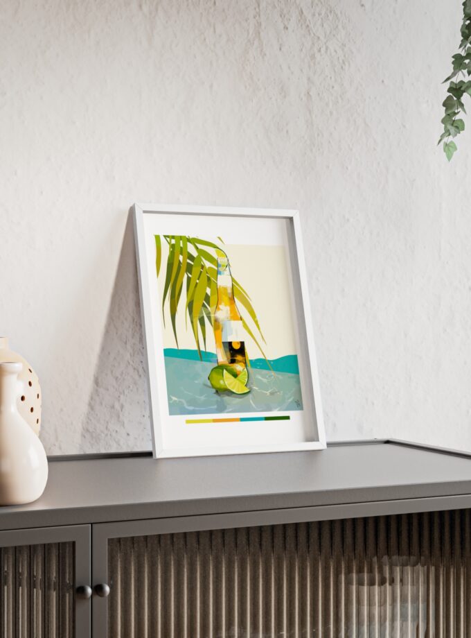 Beer In Kraljev Gaj Poster, Framed