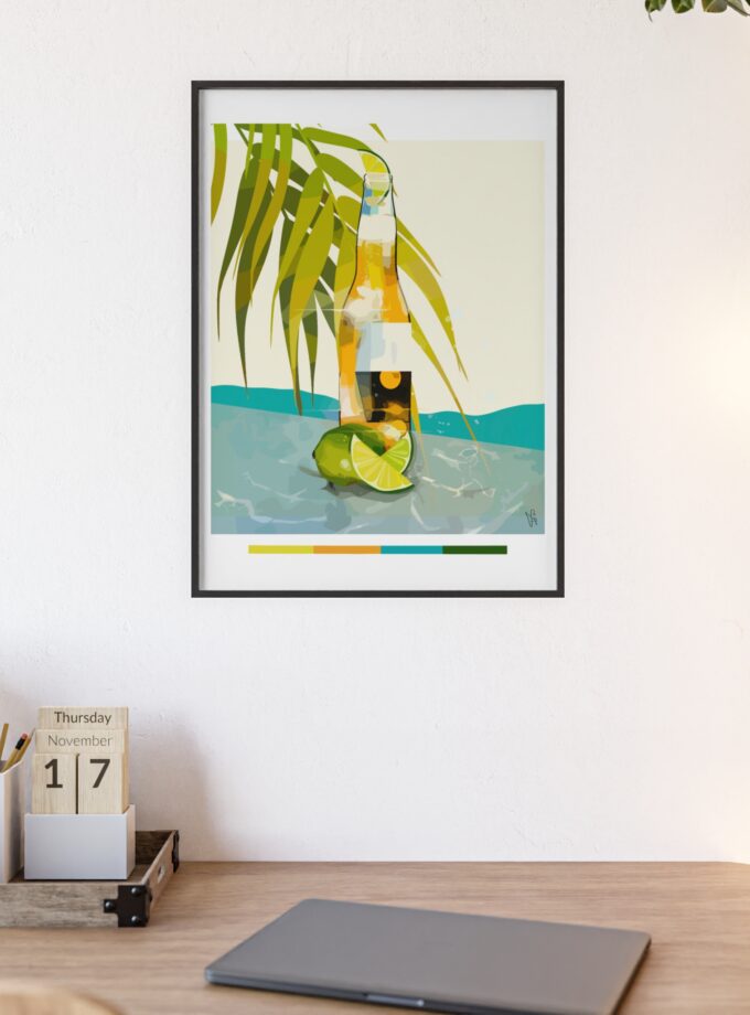 Beer In Kraljev Gaj Poster, Framed