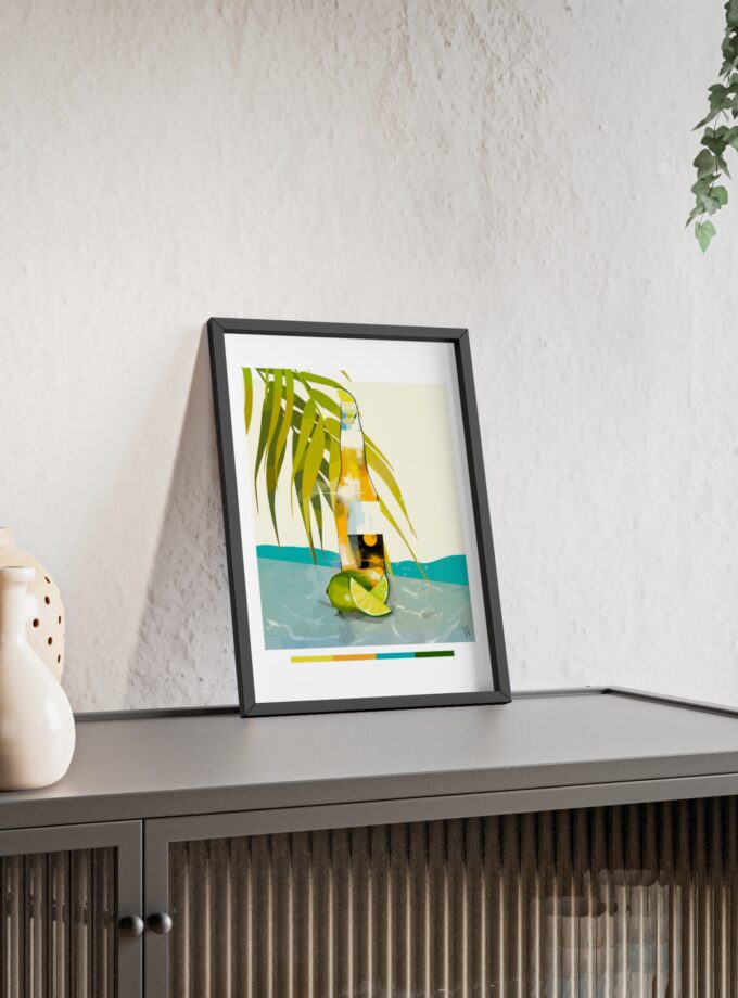 Beer In Kraljev Gaj Poster, Framed