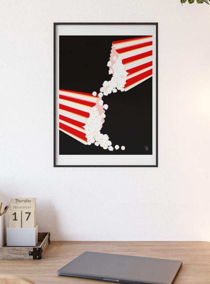 September Date Poster, Framed