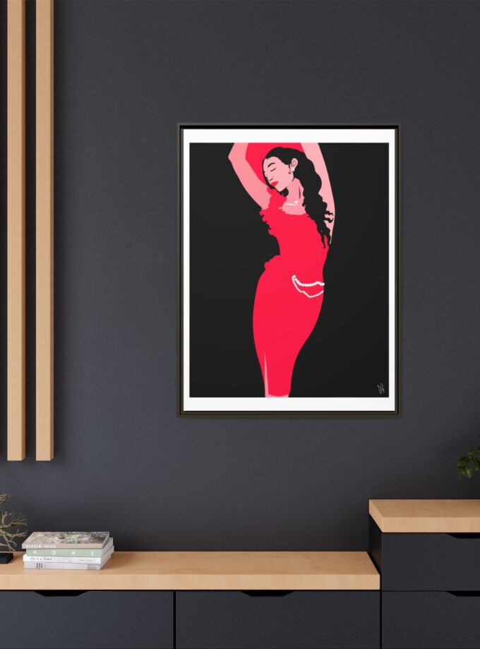 Goddess Canvas, Framed