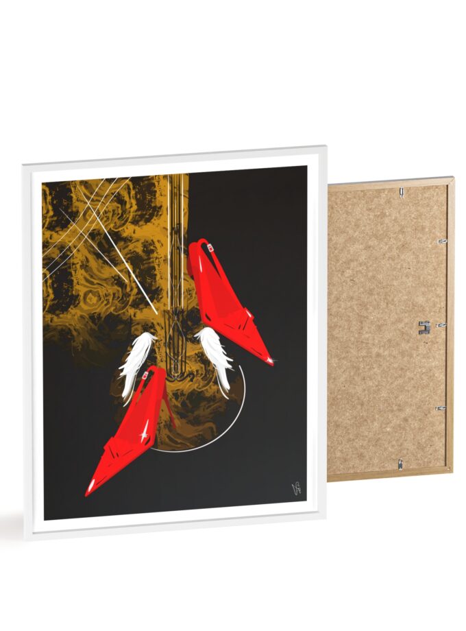 Birds Of A Feather Poster, Framed