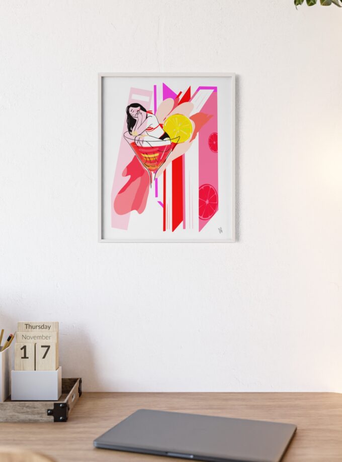 Cosmopolitana Poster, Framed