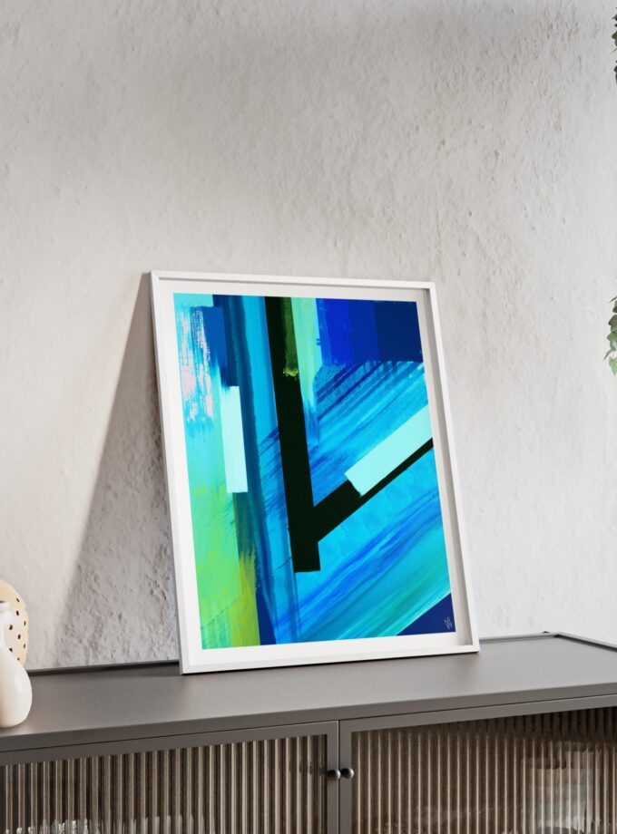 Future Poster, Framed