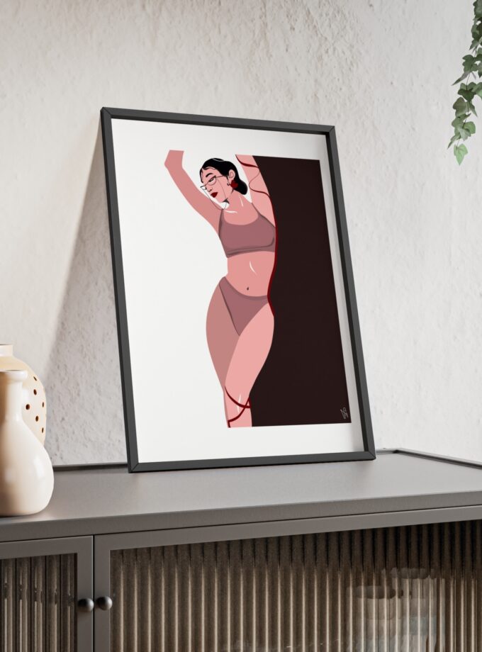 My Time Poster, Framed