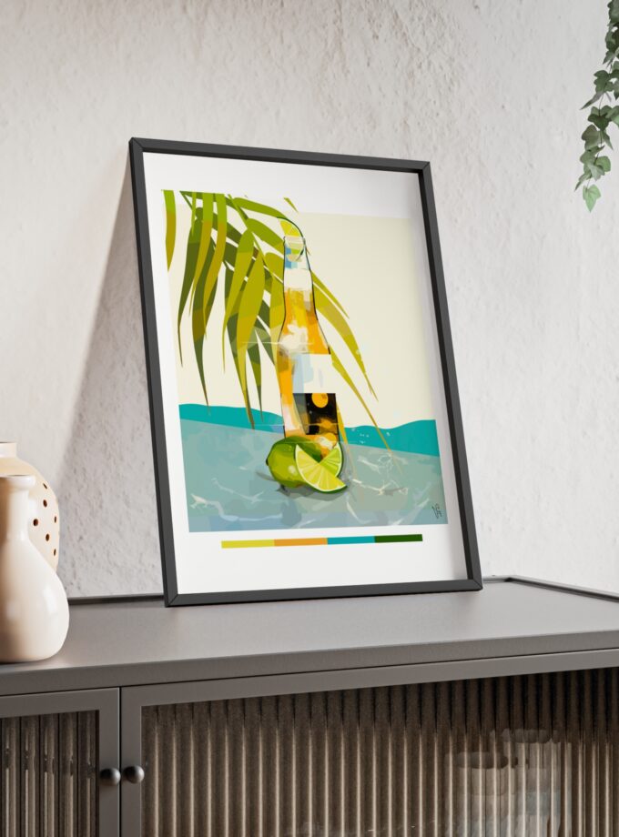 Beer In Kraljev Gaj Poster, Framed