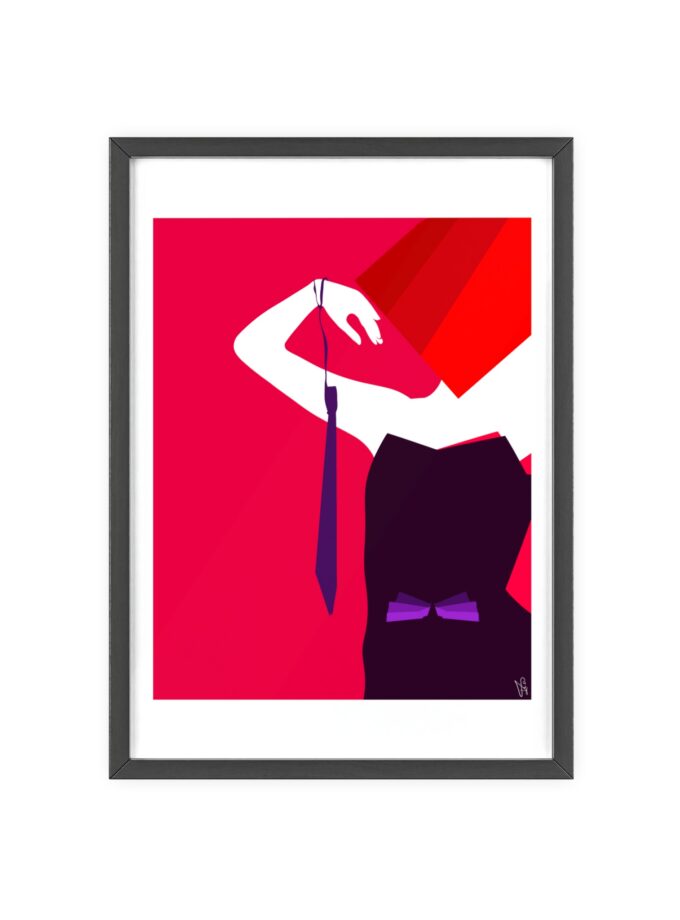 Mistress Poster, Framed