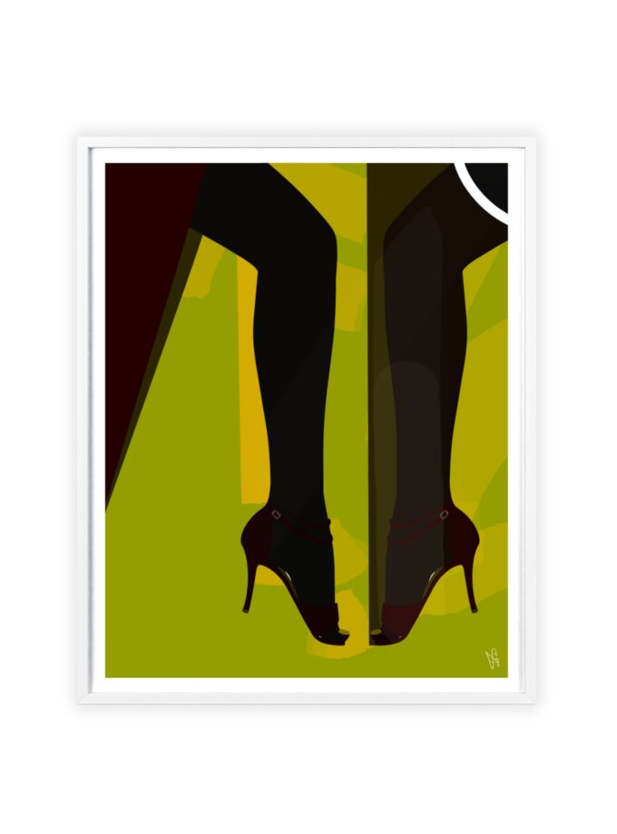 You Are My Mirror Poster, Framed