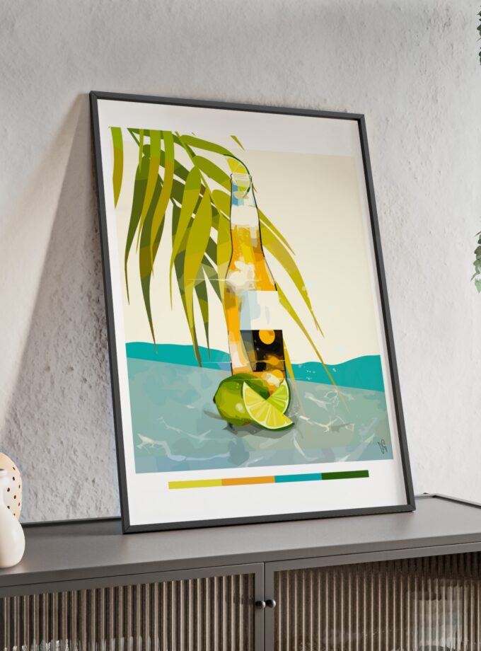 Beer In Kraljev Gaj Poster, Framed