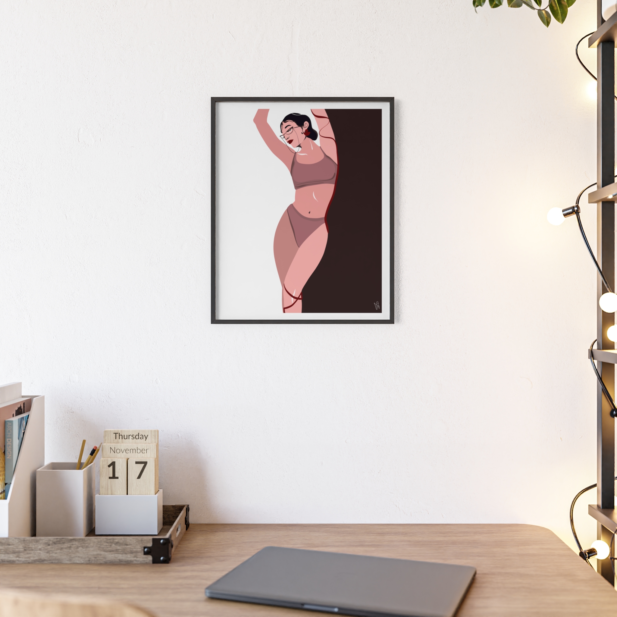 My Time Poster, Framed - Image 4