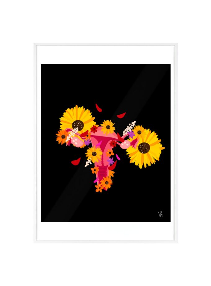 Nature Is Healing Poster, Framed