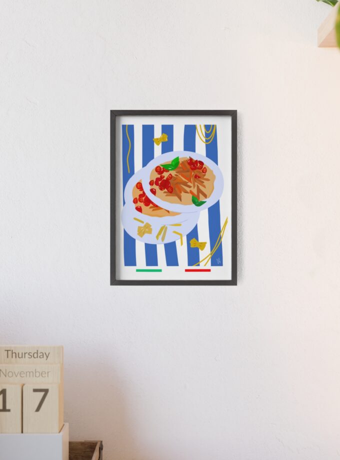 When In Rome Poster, Framed