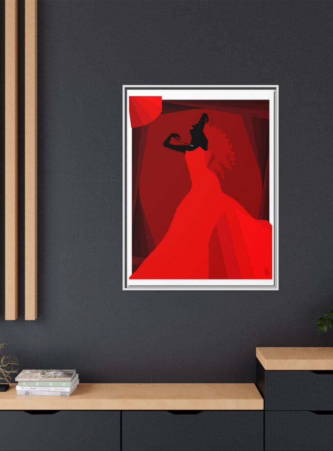 Teatrica Canvas, Framed