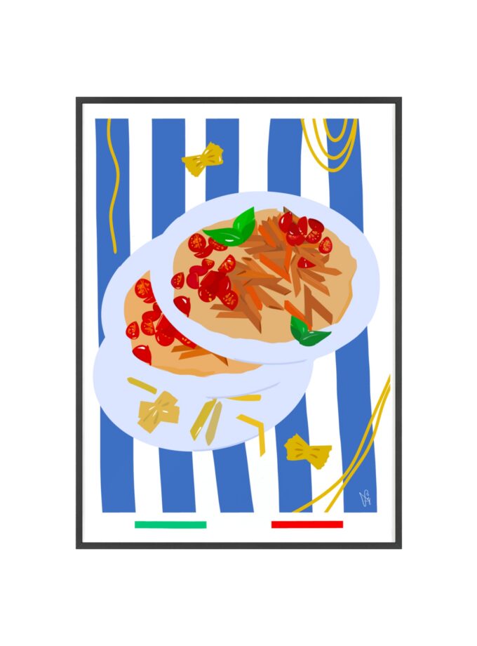 When In Rome Poster, Framed