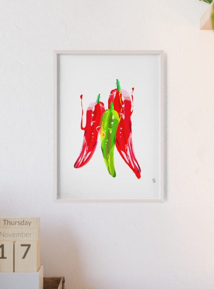 You Are Fire Poster, Framed