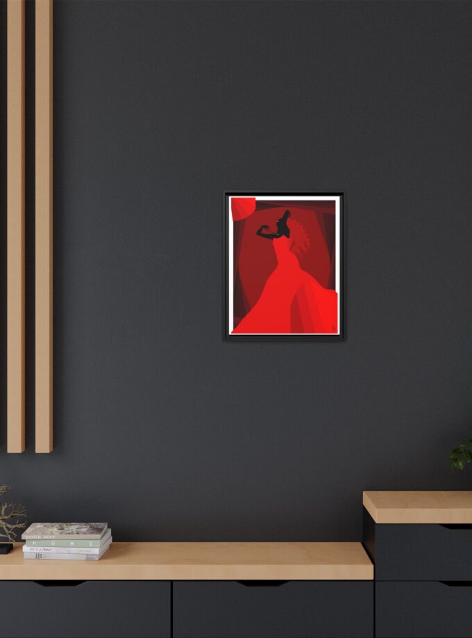 Teatrica Canvas, Framed