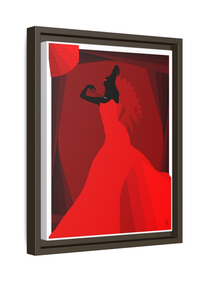 Teatrica Canvas, Framed