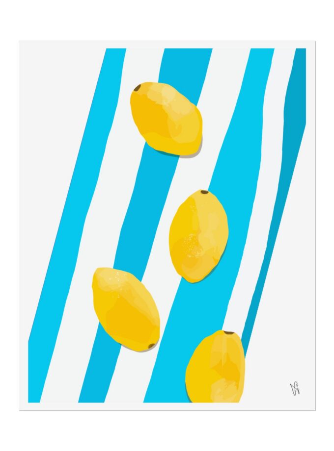 Lemon Water Poster