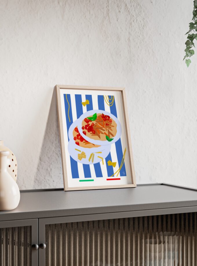 When In Rome Poster, Framed