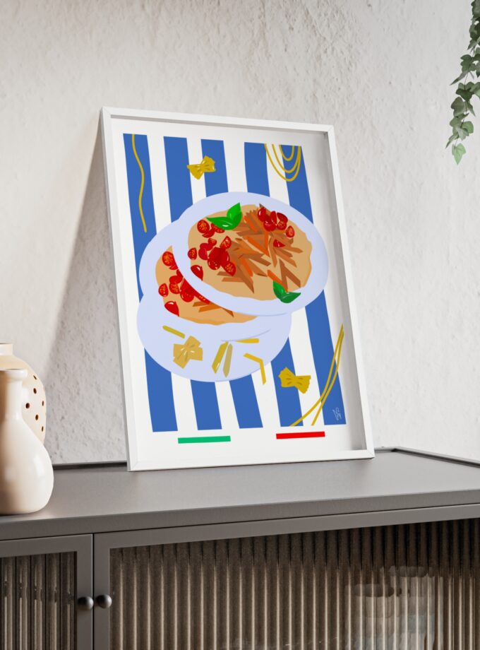 When In Rome Poster, Framed