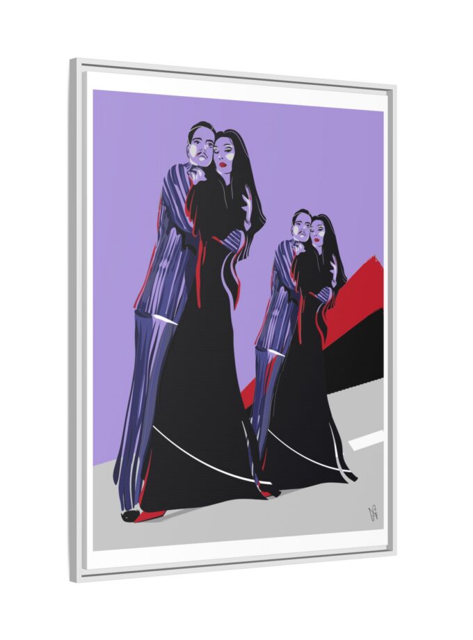 It Takes Two Canvas, Framed