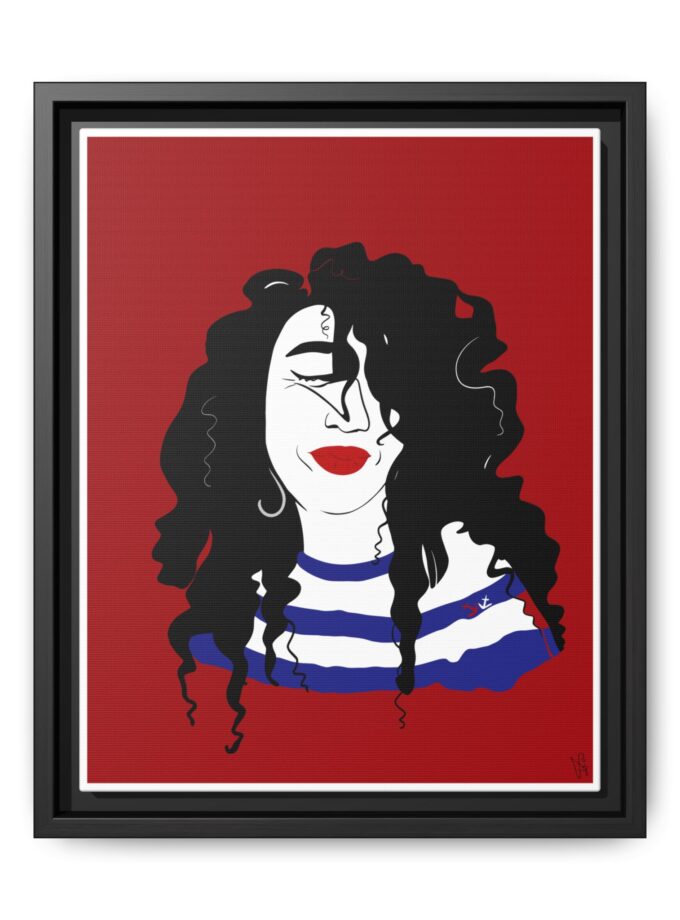 Little Sailor Canvas, Framed