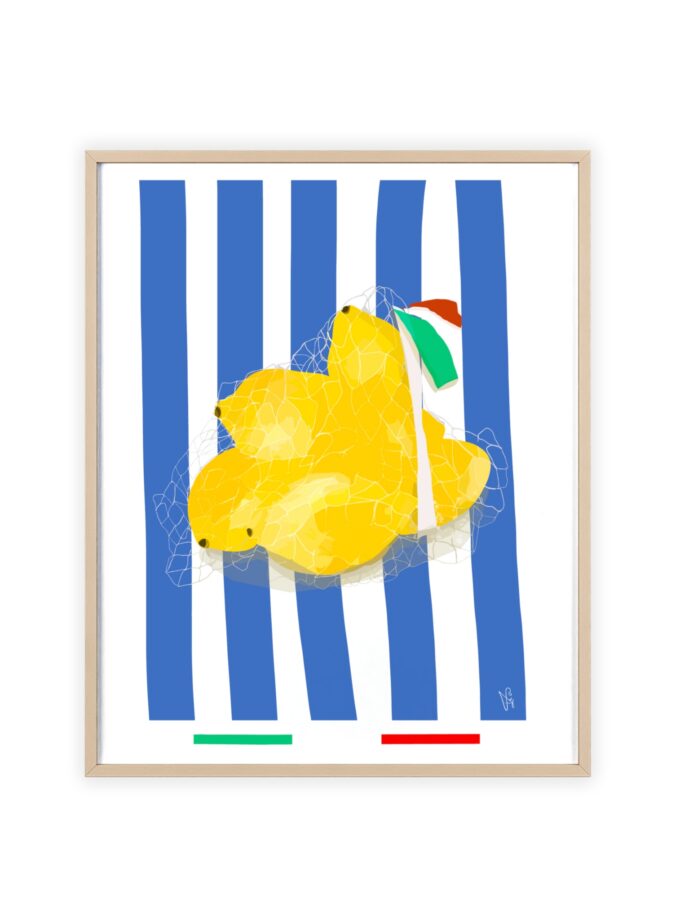 When Life Gives You Lemons Poster, Framed