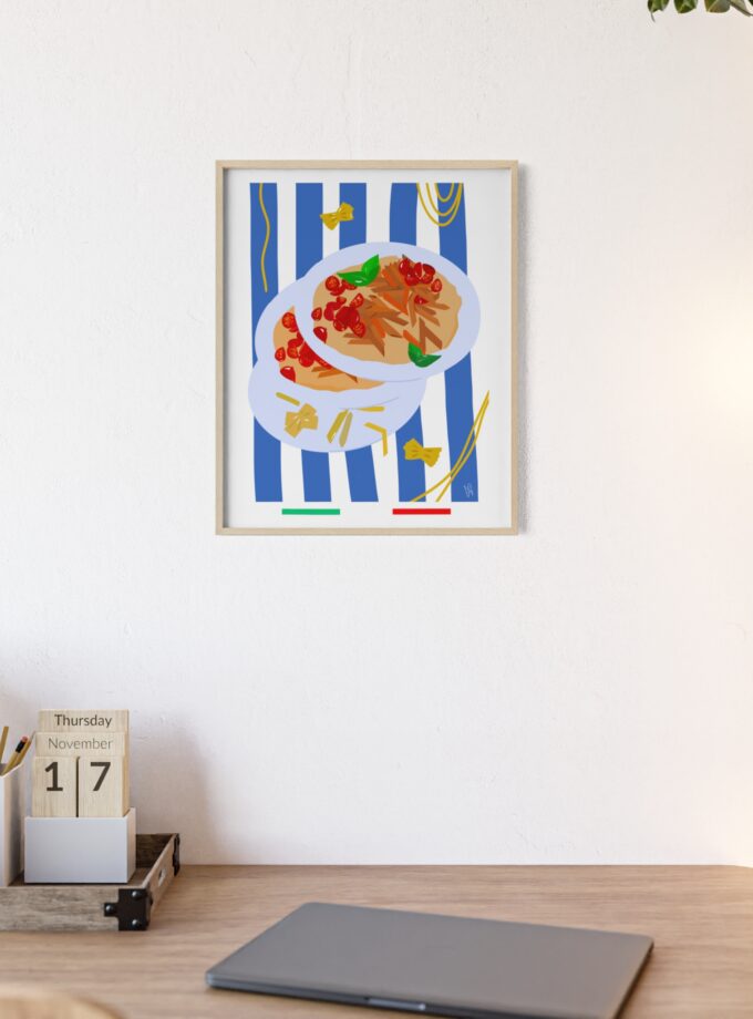 When In Rome Poster, Framed