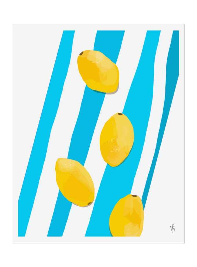 Lemon Water Poster