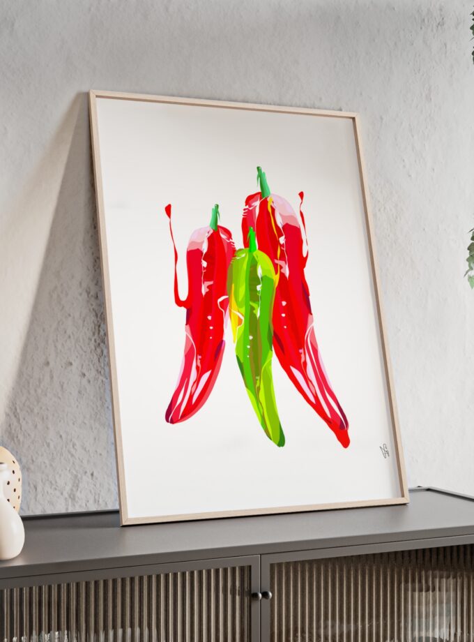 You Are Fire Poster, Framed