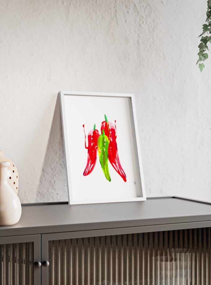 You Are Fire Poster, Framed