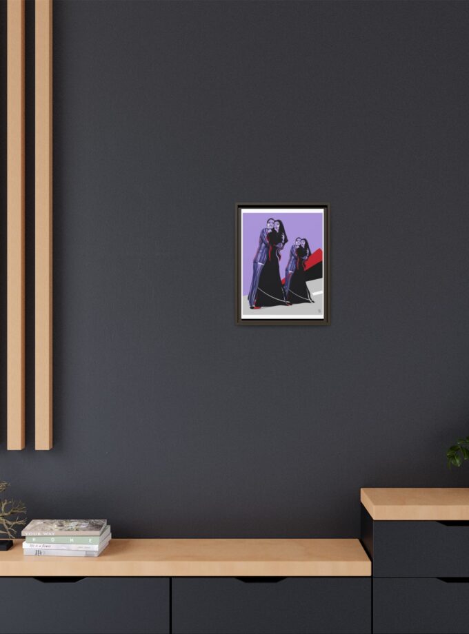 It Takes Two Canvas, Framed