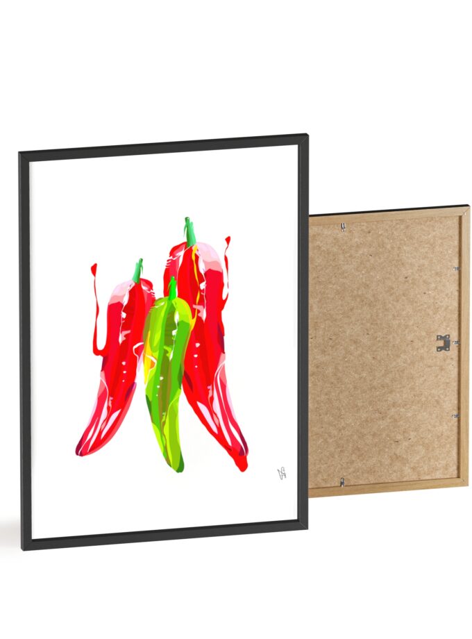 You Are Fire Poster, Framed