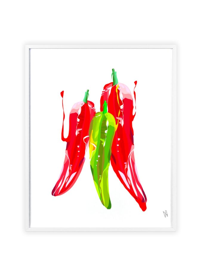 You Are Fire Poster, Framed