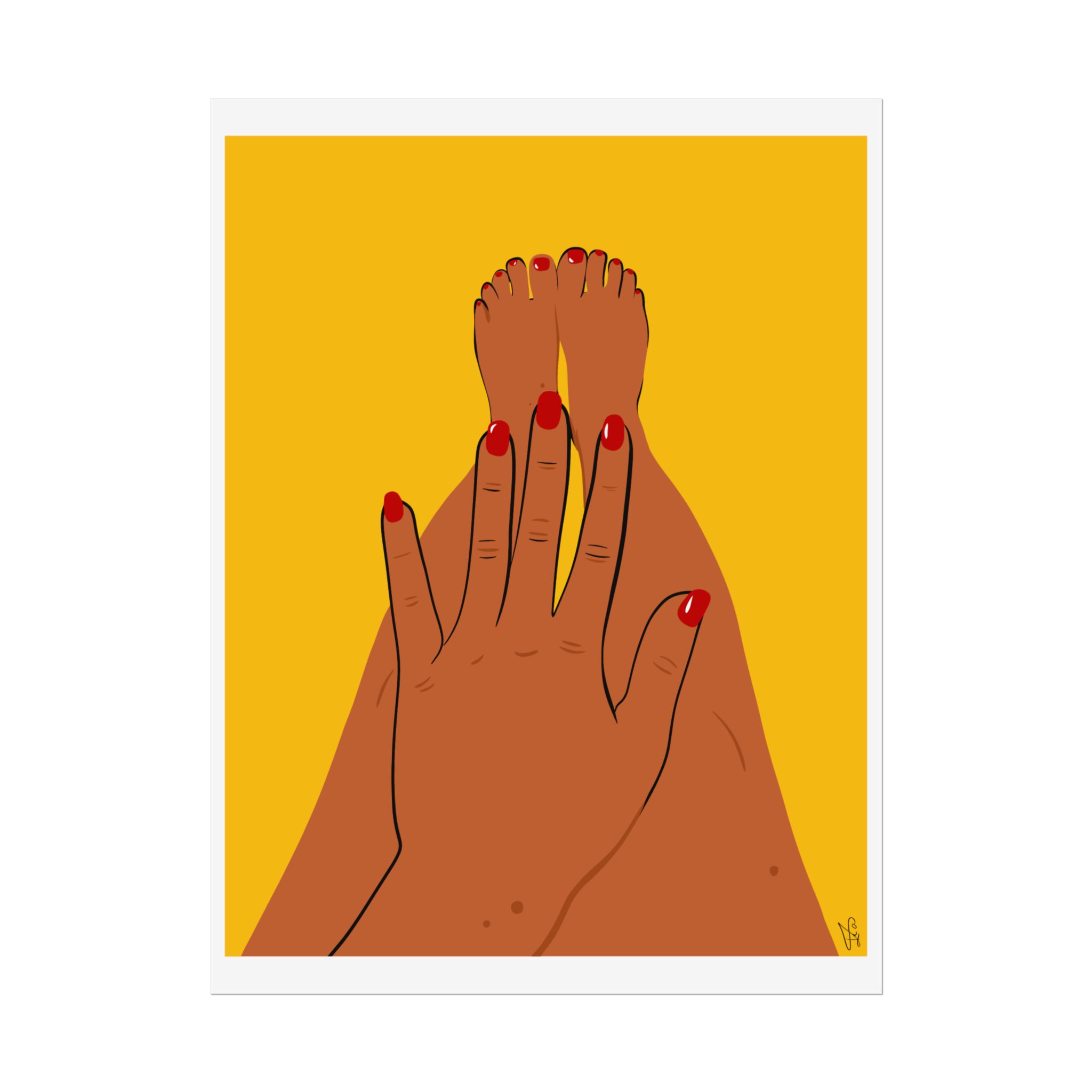 Sun On My Fingers Poster - Image 13