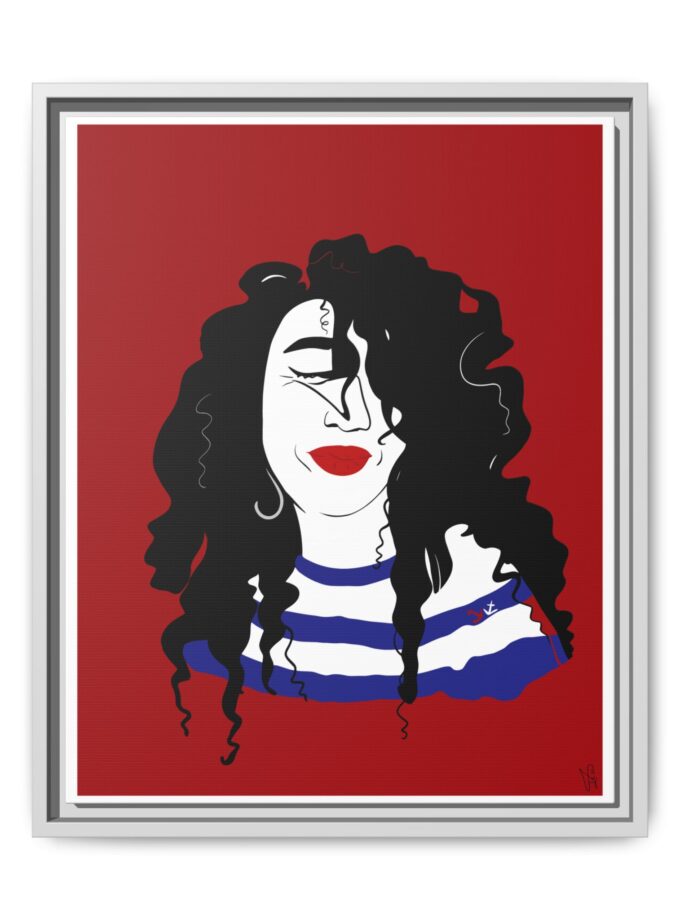 Little Sailor Canvas, Framed