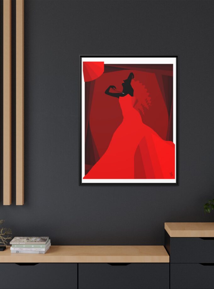 Teatrica Canvas, Framed